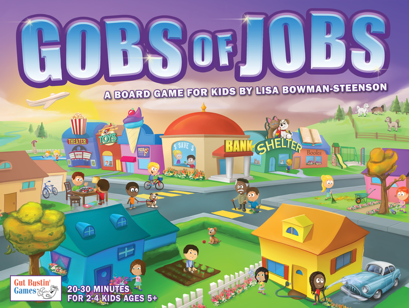 Gobs of Jobs Board Game for Kids